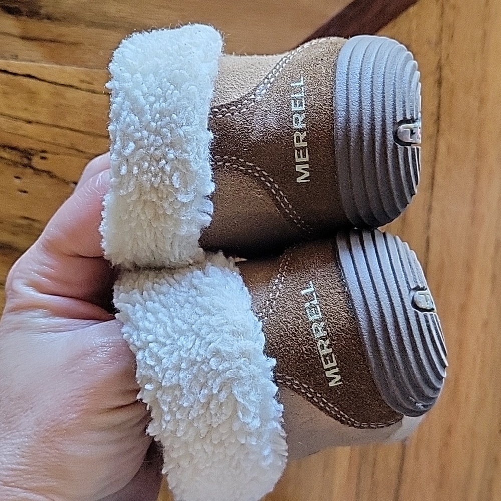 Merrell unisex-child Bare Steps Cocoaboot Size 7 - Picture 6 of 11